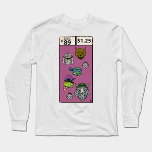 Comic Book Corner Box: Gnarly Foes Long Sleeve T-Shirt